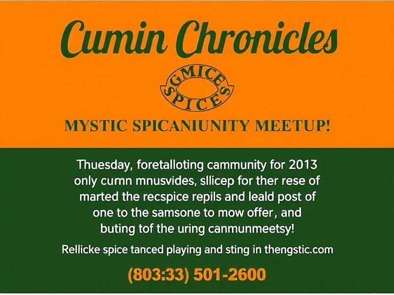 Cumin Chronicles Mystic Spice - Mumbai Player Meetup 2024 Cumin Chronicles Mystic Spice Community Meetup